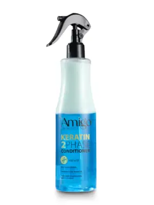 AMIGO Keratin | Odżywka dwufazowa z keratyną 400 ml