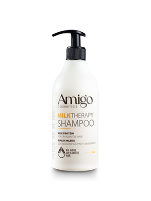 AMIGO Milk Therapy | Szampon regenerujący 450 ml